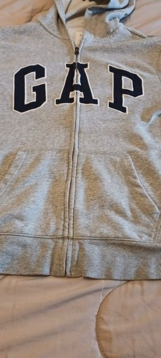 Sudadera Gap Gris con Cremallera XXL niño