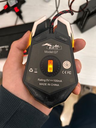 Pack raton+ teclado ganing BAKTH Q7