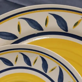 Juego de 2 vajillas de porcelana