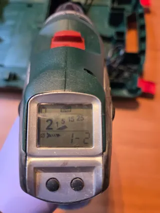 Taladro Bosch PSR 12 VE-2 con maletín