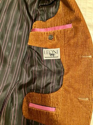 Chaqueta Caramelo de Pana Marrón