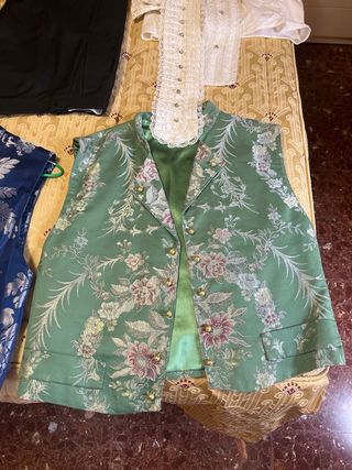 Traje de Fallero Completo Negro y Blanco