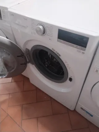 Lavadora LG 12Kg ThinQ Blanca