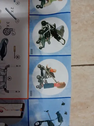 Carrito extra para coche bebé - Modelo 2222