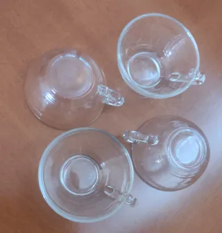 Set 4 Tazas de café Duralex Vidrio