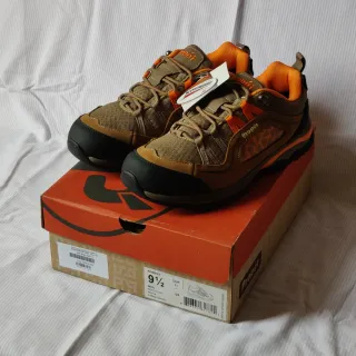 Botas de montaña Propet marrones y naranjas