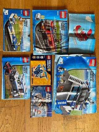 Lote Piezas LEGO con Instrucciones