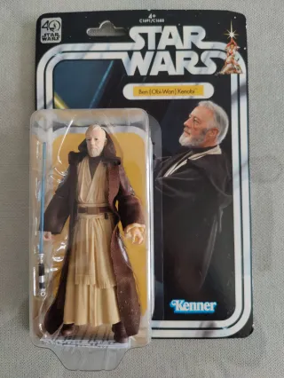 Figura Star Wars Ben Kenobi 40th Anniversary