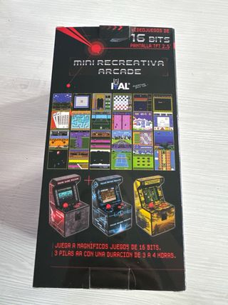 Mini Arcade PAL Recreativa Máquina Micro