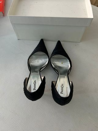 Zapatos de tacón Paco Gil negros