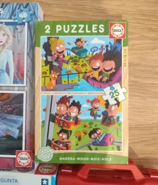 Lote Juguetes Educativos y Puzzles Infantiles