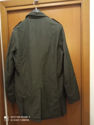 Giaccone Woolrich imbottito uomo verde