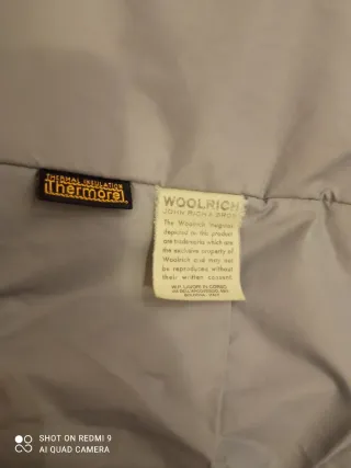 Giaccone Woolrich imbottito uomo verde