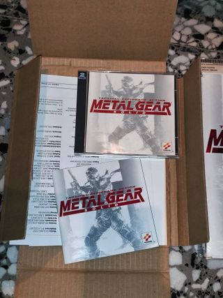 Metal Gear Solid PC Konami windows