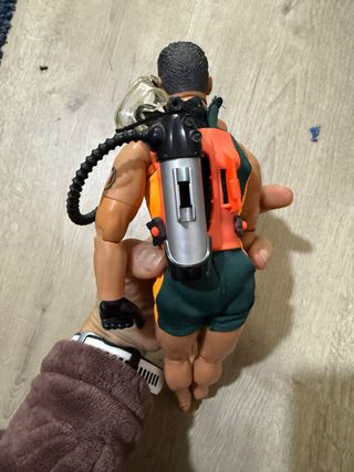 3 muñecos action man