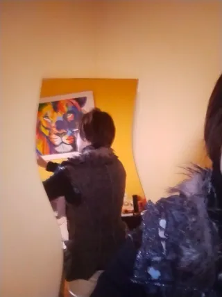 Chaleco Juju & Christine Negro/Gris