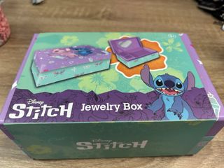 Joyero Disney Stitch Morado y Azul
