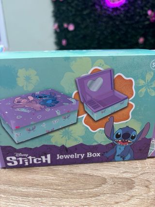Joyero Disney Stitch Morado y Azul