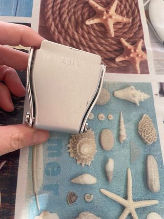 Hebilla cinturón avión plateada