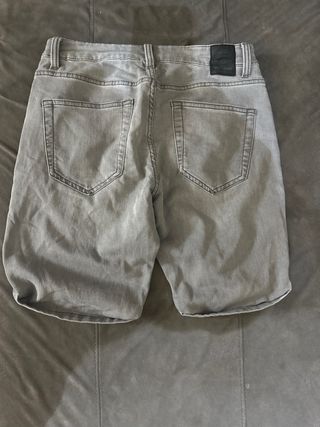 ONLY & SONS Pantalón Corto Vaquero Gris Talla L