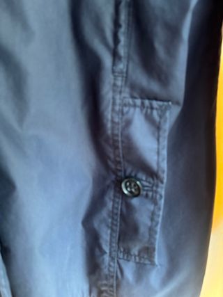 Gabardina corta H&M azul