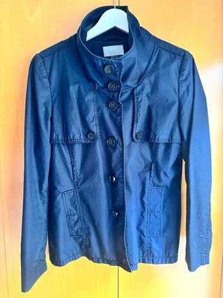 Gabardina corta H&M azul