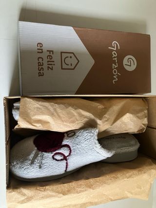 Nuevas Garzon zapatillas 39 casa mujer