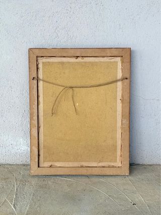 Marco antiguo de madera