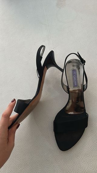 Zapatos de tacón L'Amour negros