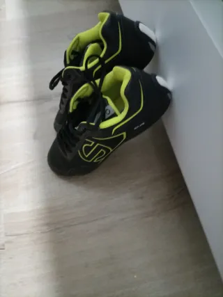 Zapatillas Sparco Negras y Amarillas