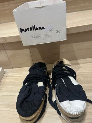 Alpargatas Morellana Fallero Talla 36