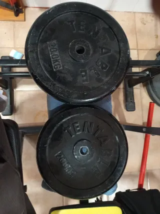Discos de Pesas 20 kg (2 unidades)