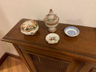 Conjunto decorativo de cerámica