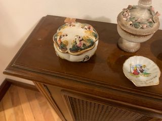 Conjunto decorativo de cerámica