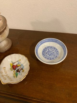 Conjunto decorativo de cerámica