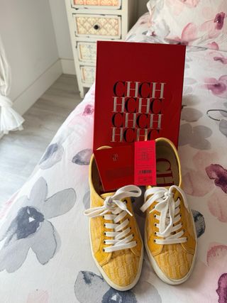 Zapatillas Carolina Herrera Amarillas