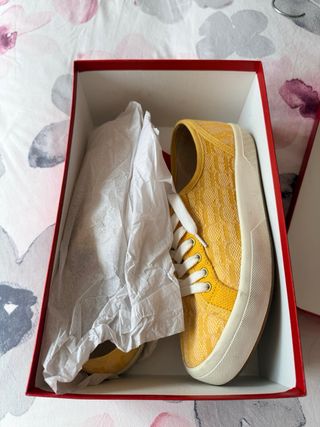 Zapatillas Carolina Herrera Amarillas