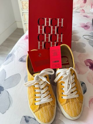 Zapatillas Carolina Herrera Amarillas
