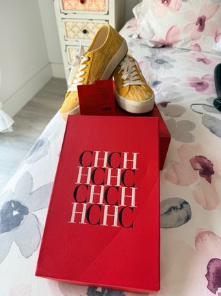 Zapatillas Carolina Herrera Amarillas