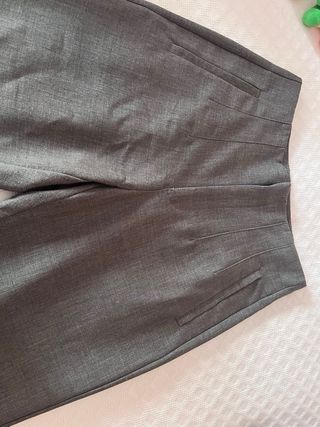 Pantalones de vestir grises