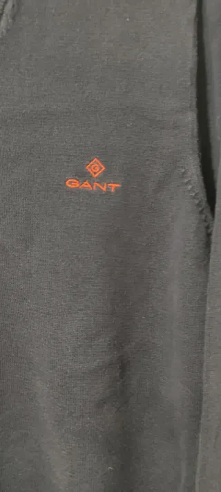 Jersey Gant Azul V-Neck