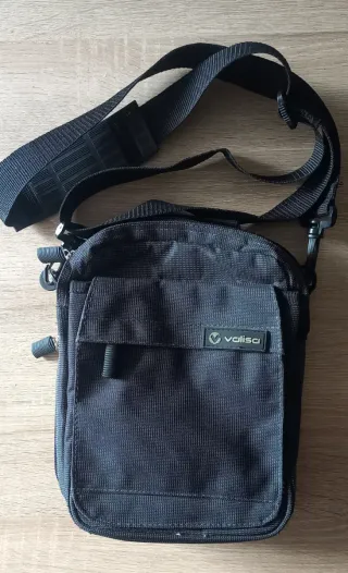 Bandolera Válisa gris oscuro