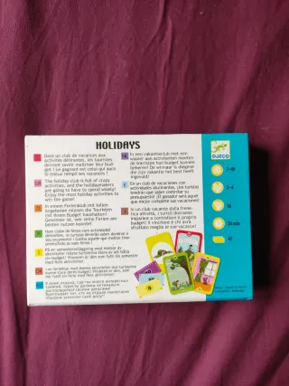 Juego de mesa familiar Holidays