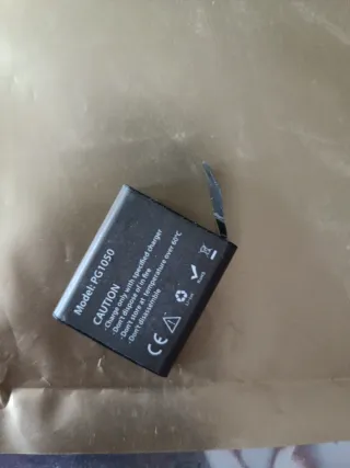 Cargador y 3 Baterías para cámara deportiva