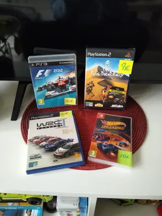 Juegos PS2, PS3 y Switch