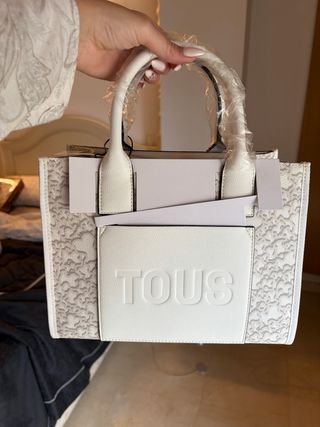 Bolso Tous Blanco y beige