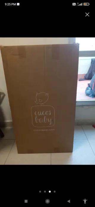 Cuna moisés mimbre con soporte