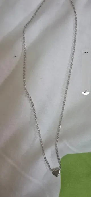 Gargantilla Corazón Plata Ley