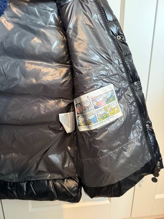 Chaleco Moncler Negro Talla L. Original.