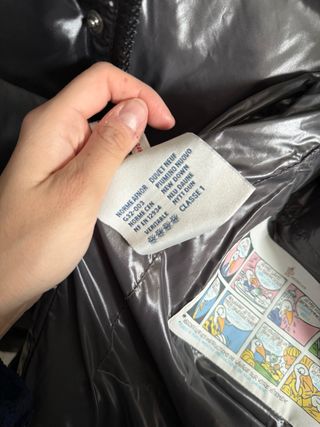 Chaleco Moncler Negro Talla L. Original.